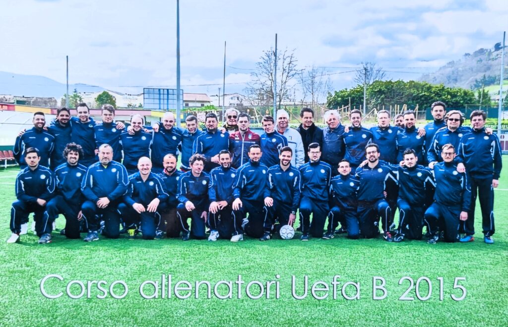 Mr. Alessandro Zenone, foto di gruppo corso UEFA B